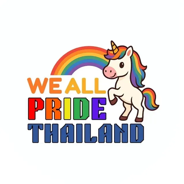 WE ALL PRIDE THAILAND at Bangkok logo