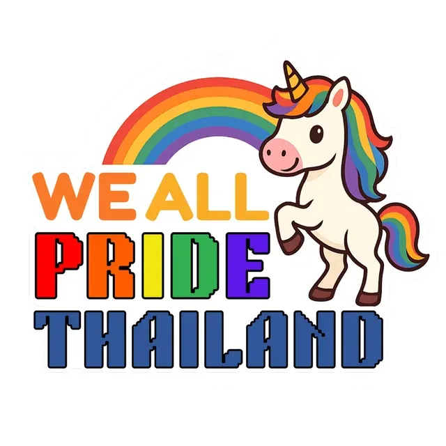 WE ALL PRIDE THAILAND at Chiang Mai logo